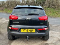USED 2015 15 KIA SPORTAGE 1.7 CRDi EcoDynamics 3 SUV 5dr Diesel Manual 2WD Euro 5 (s/s) (114 bhp) HEATED LEATHER PAN-ROOOF