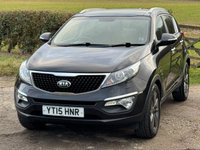 USED 2015 15 KIA SPORTAGE 1.7 CRDi EcoDynamics 3 SUV 5dr Diesel Manual 2WD Euro 5 (s/s) (114 bhp) HEATED LEATHER PAN-ROOOF