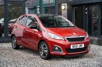 USED 2021 21 PEUGEOT 108 1.0 Allure Hatchback 5dr Petrol Manual Euro 6 (s/s) (72 ps) 