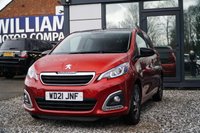 USED 2021 21 PEUGEOT 108 1.0 Allure Hatchback 5dr Petrol Manual Euro 6 (s/s) (72 ps) 