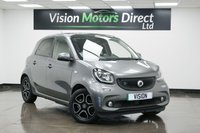 USED 2018 18 SMART FORFOUR EQ 17.6kWh Prime (Premium Plus) Auto 5dr Panoramic Roof, Black Leather