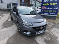 USED 2015 65 VAUXHALL CORSA 2015/65 1.6i Turbo VXR Hatchback 3dr Petrol Manual Euro 6 (205 ps), 2 owners from new,  