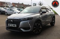 USED 2022 72 DS AUTOMOBILES DS 3 CROSSBACK 1.2 PureTech Louvre Crossback 5dr Petrol EAT8 Euro 6 (s/s) (130 ps) - EURO 6 - ULEZ, SAT NAV, LEATHER, DIGITAL DASH, R/CAMERA, LEDS, CRUISE/LDW/BSA, P/SENSORS, APPLE/ANDROID CARPLAY, 18" ALLOYS, DAB & BLUETOOTH