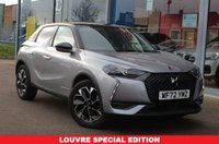 USED 2022 72 DS AUTOMOBILES DS 3 CROSSBACK 1.2 PureTech Louvre Crossback 5dr Petrol EAT8 Euro 6 (s/s) (130 ps) - EURO 6 - ULEZ, SAT NAV, LEATHER, DIGITAL DASH, R/CAMERA, LEDS, CRUISE/LDW/BSA, P/SENSORS, APPLE/ANDROID CARPLAY, 18" ALLOYS, DAB & BLUETOOTH