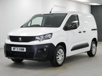 USED 2021 71 PEUGEOT PARTNER 1.5 BLUEHDI 100 BHP PROESSIONAL PREMIUM  LOW MILES | SAT NAV | AIRCON | 3 X SEATS