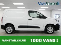 USED 2021 71 PEUGEOT PARTNER 1.5 BLUEHDI 100 BHP PROESSIONAL PREMIUM  LOW MILES | SAT NAV | AIRCON | 3 X SEATS