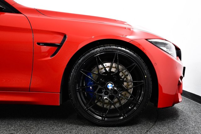USED 2019 69 BMW M4 3.0 BiTurbo GPF Competition Coupe 2dr Petrol DCT Euro 6 (s/s) (450 ps) &pound;9kExtras | HUD | Rosso | 1Off