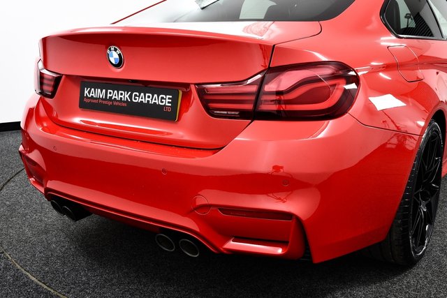 USED 2019 69 BMW M4 3.0 BiTurbo GPF Competition Coupe 2dr Petrol DCT Euro 6 (s/s) (450 ps) &pound;9kExtras | HUD | Rosso | 1Off