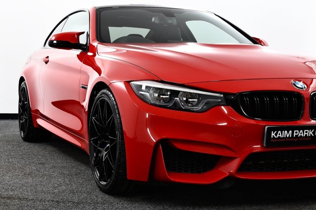 USED 2019 69 BMW M4 3.0 BiTurbo GPF Competition Coupe 2dr Petrol DCT Euro 6 (s/s) (450 ps) &pound;9kExtras | HUD | Rosso | 1Off