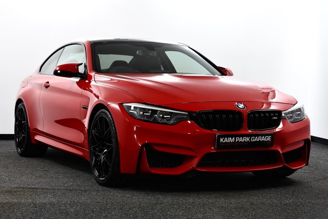 USED 2019 69 BMW M4 3.0 BiTurbo GPF Competition Coupe 2dr Petrol DCT Euro 6 (s/s) (450 ps) &pound;9kExtras | HUD | Rosso | 1Off