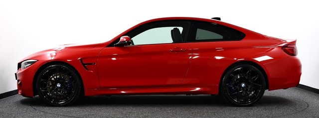 USED 2019 69 BMW M4 3.0 BiTurbo GPF Competition Coupe 2dr Petrol DCT Euro 6 (s/s) (450 ps) &pound;9kExtras | HUD | Rosso | 1Off
