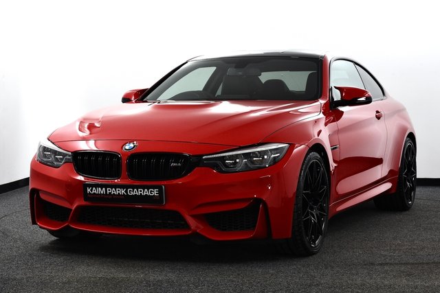 USED 2019 69 BMW M4 3.0 BiTurbo GPF Competition Coupe 2dr Petrol DCT Euro 6 (s/s) (450 ps) &pound;9kExtras | HUD | Rosso | 1Off