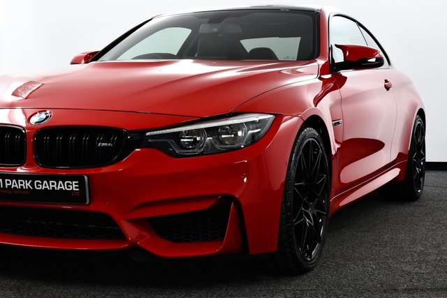 USED 2019 69 BMW M4 3.0 BiTurbo GPF Competition Coupe 2dr Petrol DCT Euro 6 (s/s) (450 ps) &pound;9kExtras | HUD | Rosso | 1Off