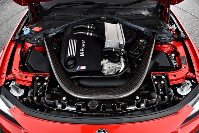 USED 2019 69 BMW M4 3.0 BiTurbo GPF Competition Coupe 2dr Petrol DCT Euro 6 (s/s) (450 ps) &pound;9kExtras | HUD | Rosso | 1Off
