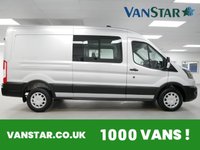 USED 2024 73 FORD TRANSIT 350 2.0 EBL 130 BHP L3 TREND CREWCAB 6 SEATER  FACELIFT | 6 SEATER | AIR CON | L3 LONG