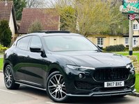 USED 2017 17 MASERATI LEVANTE 3.0D V6 SUV 5dr Diesel ZF 4WD Euro 6 (s/s) (275 ps) PANROOF+RED LETHER+CARBON KIT+