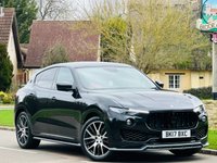 USED 2017 17 MASERATI LEVANTE 3.0D V6 SUV 5dr Diesel ZF 4WD Euro 6 (s/s) (275 ps) PANROOF+RED LETHER+CARBON KIT+