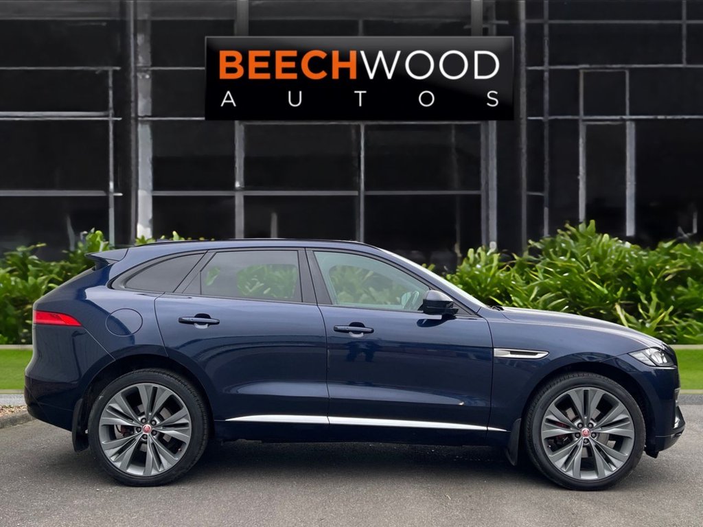 USED 2017 67 JAGUAR F-PACE 3.0 D300 V6 S SUV 5dr Diesel Auto AWD Euro 6 (s/s) (300 ps) *PAN ROOF / REVERSE CAMERA / 22'S