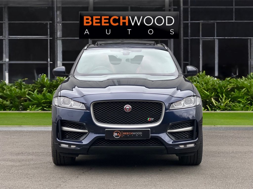 USED 2017 67 JAGUAR F-PACE 3.0 D300 V6 S SUV 5dr Diesel Auto AWD Euro 6 (s/s) (300 ps) *PAN ROOF / REVERSE CAMERA / 22'S