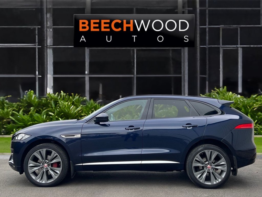 USED 2017 67 JAGUAR F-PACE 3.0 D300 V6 S SUV 5dr Diesel Auto AWD Euro 6 (s/s) (300 ps) *PAN ROOF / REVERSE CAMERA / 22'S