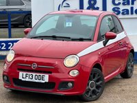 USED 2013 13 FIAT 500 1.2 S Hatchback 3dr Petrol Manual Euro 5 (s/s) (69 bhp) GREAT SERVICE HISTORY WITH THIS CAR