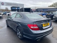 USED 2014 14 MERCEDES-BENZ C-CLASS 1.6 C180 AMG Sport Plus Coupe 2dr Petrol G-Tronic+ Euro 6 (s/s) (156 ps) 