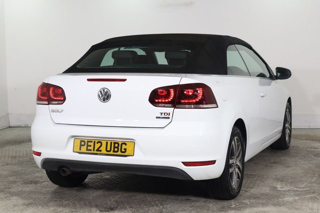 2012 VOLKSWAGEN GOLF 1.6 TDI BlueMotion Tech S Cabriolet 2dr Diesel Manual Euro 5 (s/s) (105 ps) - Photo 5