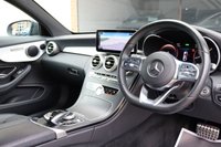 USED 2019 19 MERCEDES-BENZ C-CLASS C200 1.5 MHEV AMG LINE PREMIUM BODYKIT DECHROME 19"s LOW MILES