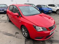 USED 2014 64 SEAT IBIZA 1.2 TSI I TECH Hatchback 5dr Petrol Manual Euro 5 (105 ps) 11 service stamps Half Leather