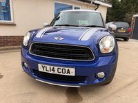 USED 2014 14 MINI COUNTRYMAN 1.6 Cooper D SUV 5dr Diesel Manual Euro 5 (s/s) (112 ps) 