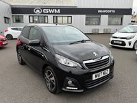 USED 2017 17 PEUGEOT 108 1.2 PureTech Allure Hatchback 5dr Petrol Manual Euro 6 (82 ps) 