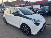 USED 2019 19 TOYOTA AYGO 1.0 VVT-i x-plore Hatchback 5dr Petrol Manual Euro 6 (71 ps) Buy with Complete Confidence from Sheriff Motors, All our vehicles are extensively road tested and thoroughly inspected prior to sale. Each vehicle comes with a new 1 year mot and we rectify all advisories and failures at no additional cost to our customers, plus a full oil and filter service. For added peace of mind, every car includes a 6 month complimentary RAC Warranty, 12 months Rac Breakdown Cover giving you complete confidence when you buy from Sheriff Motors.