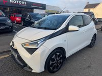 USED 2019 19 TOYOTA AYGO 1.0 VVT-i x-plore Hatchback 5dr Petrol Manual Euro 6 (71 ps) Buy with Complete Confidence from Sheriff Motors, All our vehicles are extensively road tested and thoroughly inspected prior to sale. Each vehicle comes with a new 1 year mot and we rectify all advisories and failures at no additional cost to our customers, plus a full oil and filter service. For added peace of mind, every car includes a 6 month complimentary RAC Warranty, 12 months Rac Breakdown Cover giving you complete confidence when you buy from Sheriff Motors.