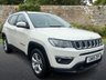 USED 2019 19 JEEP COMPASS 1.4T MultiAirII Longitude SUV 5dr Petrol Manual Euro 6 (s/s) (140 ps) 