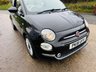 USED 2018 18 FIAT 500 1.2 Lounge Hatchback 3dr Petrol Manual Euro 6 (s/s) (69 bhp) 