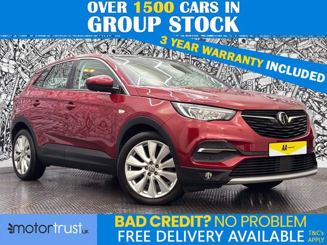 View our VAUXHALL GRANDLAND X