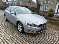 USED 2014 14 VOLVO S60 2.0 D4 SE Lux Nav Saloon 4dr Diesel Manual Euro 6 (s/s) (181 ps) Full Service History+Full Leather+Heated Seats+Bluetooth+Navigation+More