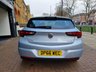 USED 2016 66 VAUXHALL ASTRA 1.4i Turbo Design Hatchback 5dr Petrol Manual Euro 6 (125 ps) LOW MILEAGE, ISOFIX, EASY TO DRIVE