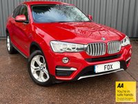 USED 2015 65 BMW X4 3.0 30d xLine SUV 5dr Diesel Auto xDrive Euro 6 (s/s) (258 ps) HEATED LEATHER SEATS