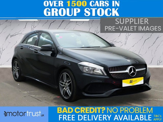 2018 MERCEDES A CLASS 1.5 A180D AMG LINE EXECUTIVE HATCHBACK 5DR DIESEL 7G DCT EURO 6... photo
