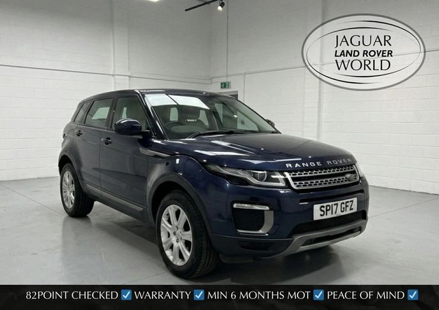 View our LAND ROVER RANGE ROVER EVOQUE