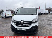 USED 2021 70 RENAULT TRAFIC 2.0 dCi ENERGY 30 Business+ Panel Van 5dr Diesel Manual SWB Standard Roof Euro 6 (s/s) (120 ps) REAR WORKSHOP CONVERSION 1 OWNER FSH FREE WARRANTY NEW MOT