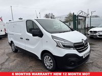 USED 2021 70 RENAULT TRAFIC 2.0 dCi ENERGY 30 Business+ Panel Van 5dr Diesel Manual SWB Standard Roof Euro 6 (s/s) (120 ps) REAR WORKSHOP CONVERSION 1 OWNER FSH FREE WARRANTY NEW MOT