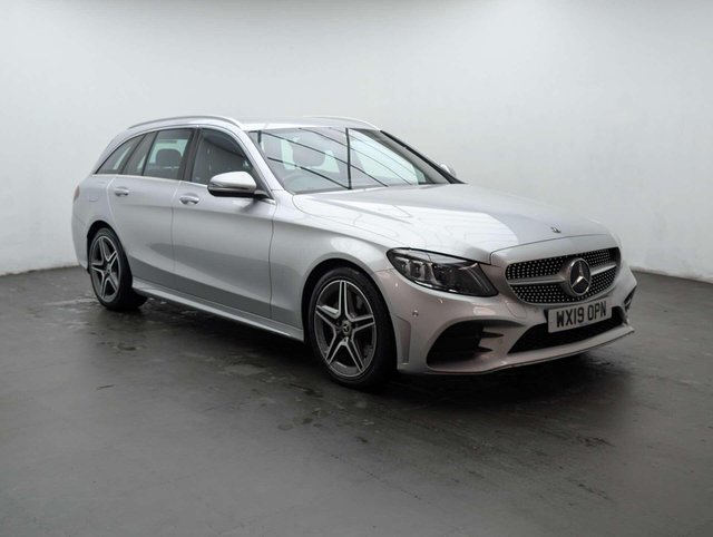 USED 2019 19 MERCEDES-BENZ C-CLASS 2.0 C220d AMG Line (Premium) Estate 5dr Diesel G-Tronic+ Euro 6 (s/s) (194 ps) CLICK&COLLECT/HOME DELIVERY