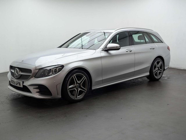 USED 2019 19 MERCEDES-BENZ C-CLASS 2.0 C220d AMG Line (Premium) Estate 5dr Diesel G-Tronic+ Euro 6 (s/s) (194 ps) CLICK&COLLECT/HOME DELIVERY