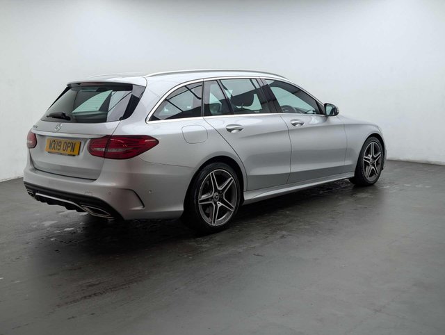 USED 2019 19 MERCEDES-BENZ C-CLASS 2.0 C220d AMG Line (Premium) Estate 5dr Diesel G-Tronic+ Euro 6 (s/s) (194 ps) CLICK&COLLECT/HOME DELIVERY