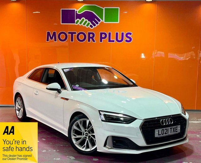 2021 AUDI A5 2.0 TDI 35 Sport Coupe 2dr Diesel S Tronic Euro 6 (s/s) (163 ps) 18" Alloys. DAB. MMI Nav. Cam.