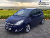 USED 2016 16 VAUXHALL MERIVA 1.4i Turbo SE MPV 5dr Petrol Manual Euro 6 (140 ps) 2 KEYS+OVER 50 CARS IN STOCK