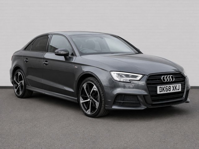 View our Audi A3 1.0 TFSI 30 Black Edition Saloon 4dr Petrol Manual Euro 6 (s/s) (116 ps)