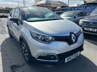 USED 2017 17 RENAULT CAPTUR 0.9 Petrol (TCE), Dynamique S, SUV, 5 Door, Manual, Euro 6, �&pound;35 Yearly Road Tax (Low Emissions). FULL 12 MONTH MOT WITH EVERY CAR